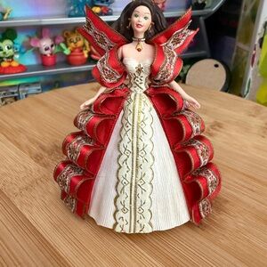 Hallmark Red and White Holiday Doll